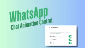 Image: Chat Animation Control , Credit: Shiny/Techerry