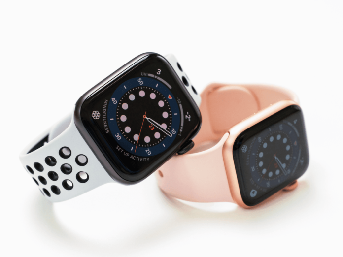 Two apple watches to indicate how to setup your apple watch