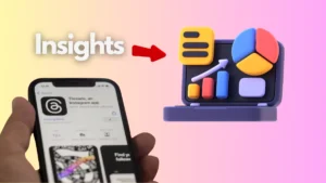 Image: Instagram Threads Get Creators Insights Feature. Credit: Shiny/Techerry