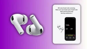 iMAGE: AirPods Pro 3 Fitness Features with Heart-Rate Tracking: Track Calories, Stress, Heart, Credit: Shiny/Techerry