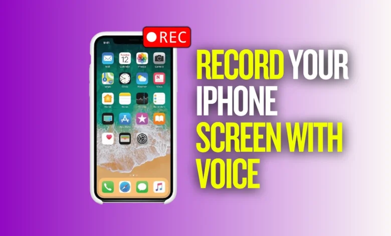 Image: How to Record Your iPhone Screen with Voice, Credit: Roy/Techerry