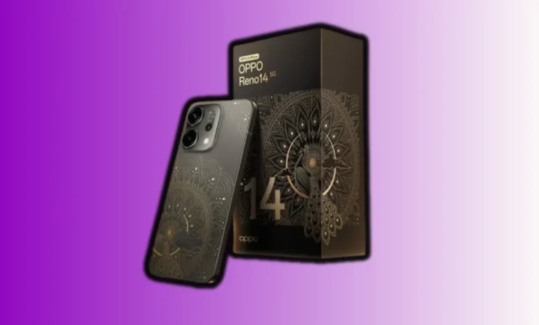 Image: Oppo Reno 14 5G Diwali Edition, Credit: VihanSingh/Techerry